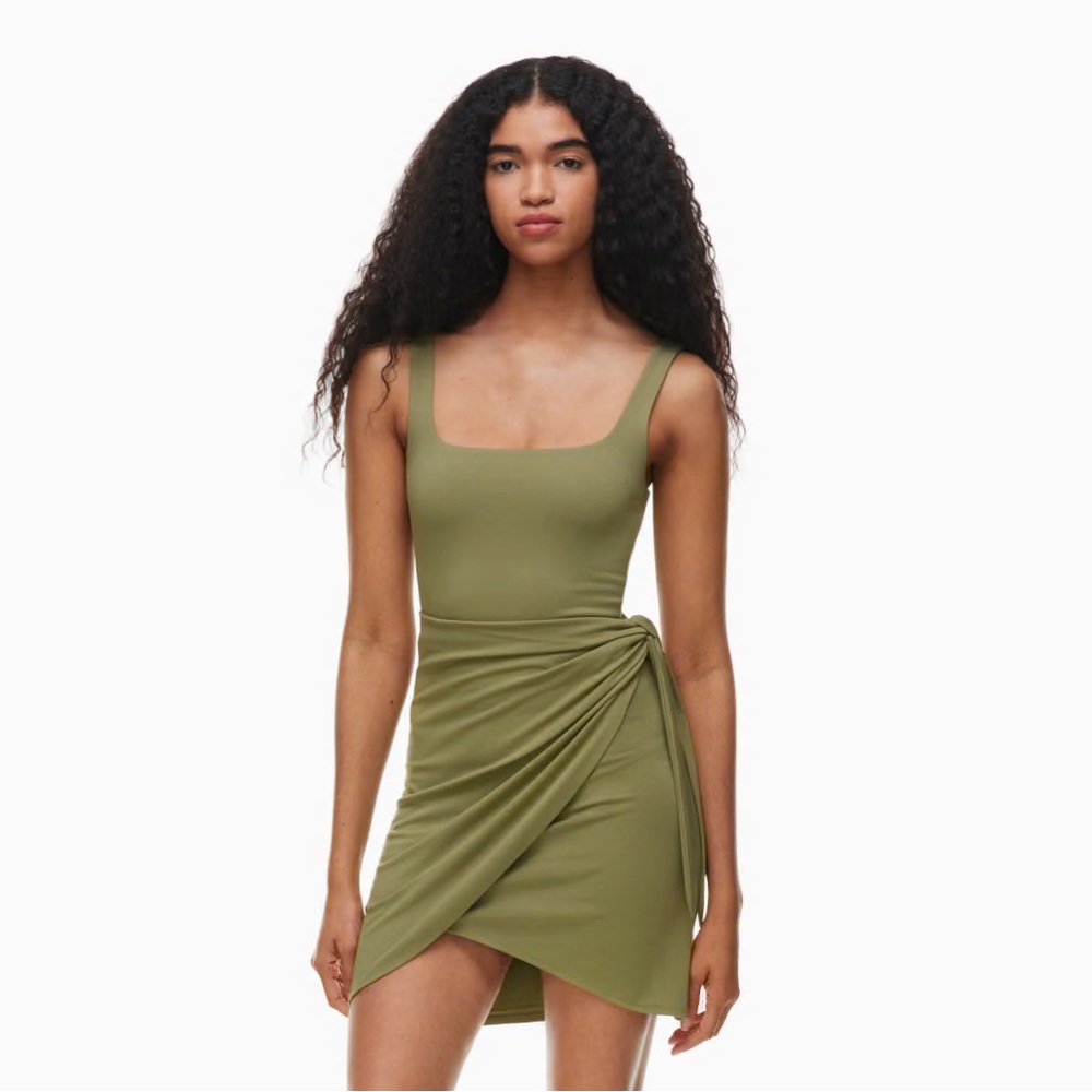 Aritzia Wilfred Saturn Mini Dress